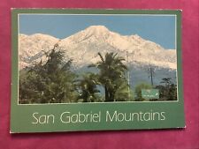 San Gabriel Mountains California 4x6 Postcard picture