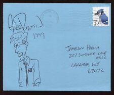 Alex Robinson Signed Sketch Post Card Autographed Signature Cartoonist  picture