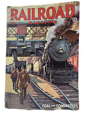1947 Railroad Magazine March Vintage Train Articles Advertisements 146 pages picture