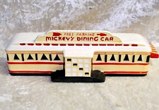 Dept 56 Original Snow Village- Mickeys Dining Car #50784 Rare 1980's - NEW picture