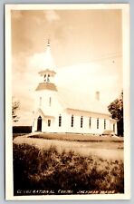 Congregational Church. Jackman Maine. Real Photo Postcard RPPC picture