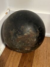 Antique Large Heavy 60 lb Cannon Ball picture