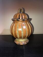 Vintage Wood-like Decorative Urn picture