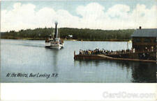 Weirs Beach,NH Boat Landing Leighton Belknap County New Hampshire Postcard picture