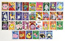 Pokemon - Dunkin Boomer Bubble Gum - Sticker Cards 2001 - You Choose - RARE picture