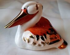 Vtg and Rare Goebel Porcelain Pelican Figurine picture