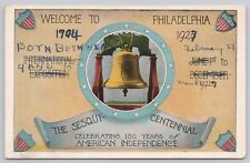 Vintage Post Card The Sesqui-centennial American Independence 150 years A77 picture