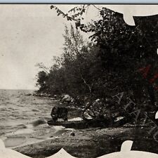 c1900s UDB Big Stone Lake, SD Litho Photo PC Petersons Point Boat So Dak UP A191 picture