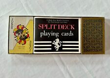 “Split Deck Playing Cards” by Stancraft ~ Rare & Unusual  picture