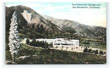 Postcard CA Arrowhead Hot Springs Hotel Motel Lodging Scenic View California   picture