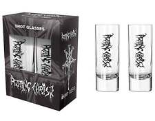 Rotting Christ Shot Glasses Since 1989 Band Logo new Official Black Boxed 2 Pack picture
