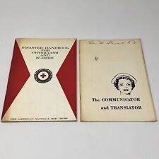 Vtg 1964-66 MEDICAL NURSE Booklets Red Cross + Long Beach Memorial Hospital, CA picture