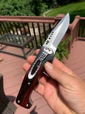 CRKT 7085W The Natural Crawford Large Folding Knife Cocobolo Taiwan picture