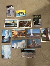 Lot of 13 Postcards VINTAGE Post Cards YELLOWSTONE picture