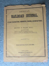 American Railroad Journal, Henry V. Pool, Editor June 9, 1849, Vol V, No. 23 picture