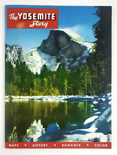 1954 Yosemite Park CA Story Half Dome Vintage Photos History Trails Publication picture