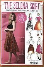 Simply Sewing Pattern The Selena Skirt Womens Sizes 6-20 Uncut Factory Folded picture