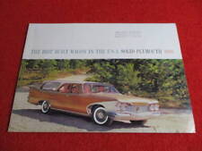 CHRYSLER PLYMOUTH WAGON 1960   35 picture