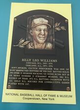 Billy Leo Williams National Baseball Hall of Fame And Museum 1999 Post Card picture