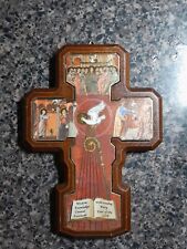 Confirmation Wooden Cross Made In Italy  picture