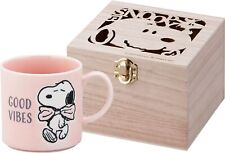 Snoopy Colorful Peanuts Mug (Wooden Box) GOOD VIBES, SN454-11H, 350ml picture