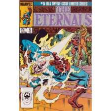 Eternals #5  - 1985 series Marvel comics VF+ Full description below [c' picture
