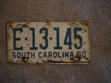 SOUTH CAROLINA 1960     LICENSE PLATE BUY ALL STATES HERE  picture