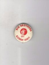 Vintage pin BIG BROTHERS of ALLEGHENY County pinback picture