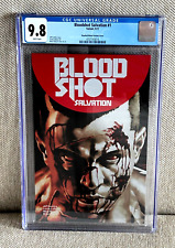 Bloodshot Salvation 1 CGC 9.8 Brushed Metal Variant Cover 2017 Valiant picture