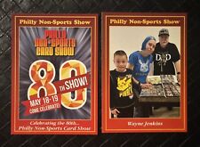 Philly Non Sports Card Show Red Border 122,123 picture