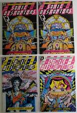 1987 Sonic Disruptors Lot of 4 #1 x2,3,5 DC Comics VF 1st Print Comic Books picture