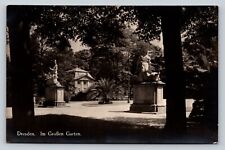 c1930 RPPC Postcard of Dresden's Grosser Garten Beautiful Park In Germany picture