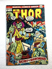 1973 Vintage Comic Book Thor #212 Marvel Comics Gil Kane Cover GREAT Artwork picture