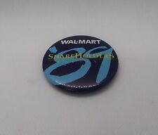 Vintage 1989 Walmart Shareholders Meeting Pinback picture