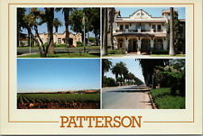 Patterson California Del Puerto Hotel Historical Museum Las Palmas Ave Farm Crop picture