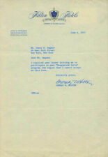 CONRAD N. HILTON - TYPED LETTER SIGNED 06/04/1957 picture