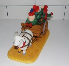 DEPT 56 MERRY MAKERS - THE-MERRILY-WE-ROLL-ALONG CAROLERS & GABRIEL THE GOAT picture