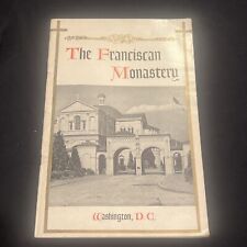 vintage The Franciscan Monastery Washington,D.C. 1946 booklet FD14 picture