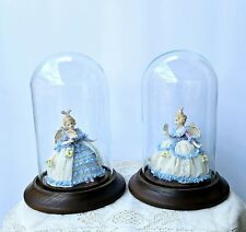 FRANKENTHAL Vintage paired porcelain lace figurines Germany picture