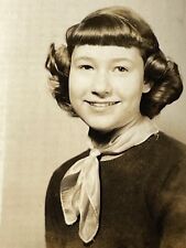 FB 1950's School Class Photo Young Woman Portrait picture