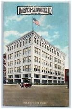 c1920s Halbach-Schroeder Co. The Big White Store Quincy IL Unposted Postcard picture