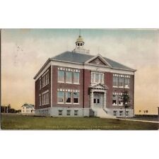 OXFORD, PENNSYLVANIA Public School - Original 1909 Antique Postcard picture