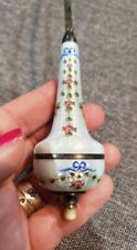 Antique Floral GUILLOCHE Bell Butler Similar That Belonged To Princess Margaret  picture