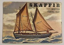 1955 Topps Rails & Sails #139 Skaffie Sailing Ships Trains TCG VTG picture