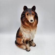 Vintage Collie Sheltie Dog Statue 7