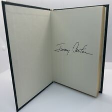 Jimmy Carter Signed Christmas In Plains HC Book Full Signature RARE POTUS picture