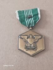 VINTAGE US Army MILITARY MERIT AWARD Medal with Pinback Unmarked  picture