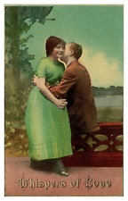postcard Romance-Whisper of Love A0938 picture