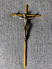 Vintage Casket Crucifix for Funerals INRI picture