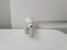 Vintage AAA Adult Polar Bear White Animal Figure Toy Wild Bear picture